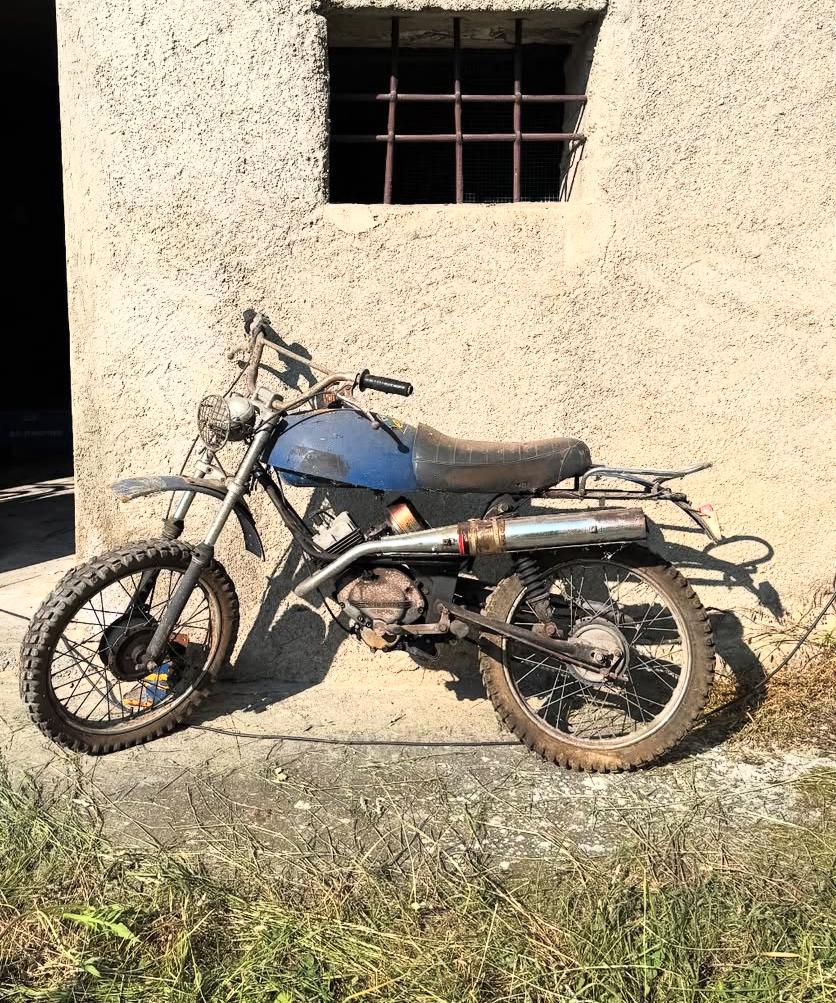 Onderdelen Moto Guzzi Dingo gezocht - Kroonplaat gescheurd, Ophalen, Gebruikt