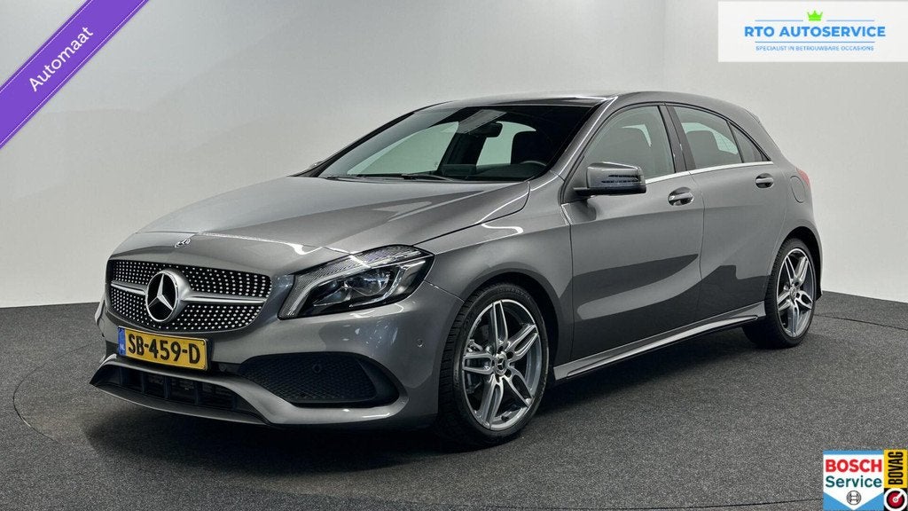 Mercedes A-klasse 180 Sport Edition AMG NAVI CAMERA CRUISE 8, Auto's, Mercedes-Benz, Gebruikt, 4 cilinders, Met garantie (alle)