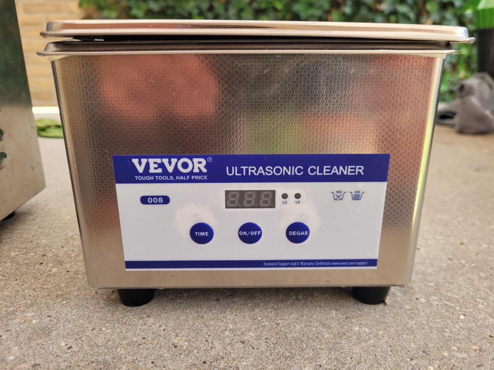 Vevor Ultrasone Reiniger 0.8L, Ophalen of Verzenden