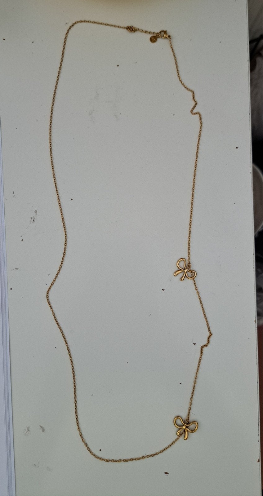 Lange ketting met strikjes - My Jewellery, Overige materialen, Verstelbaar, Verzenden, Nieuw