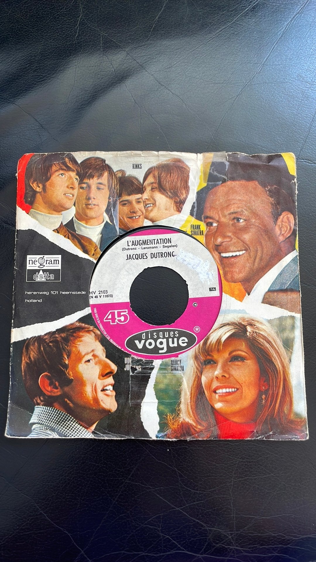 Franse popmuziek: Jacques Dutronc “Laugmentation”, Ophalen of Verzenden, Gebruikt, Overige formaten