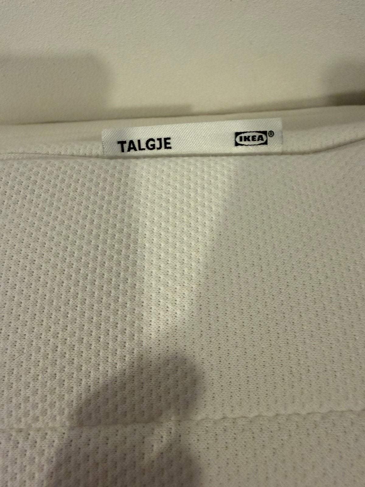 Ikea Talgje topper 2 stuks, Ophalen, Eenpersoons, Zo goed als nieuw, 80 cm