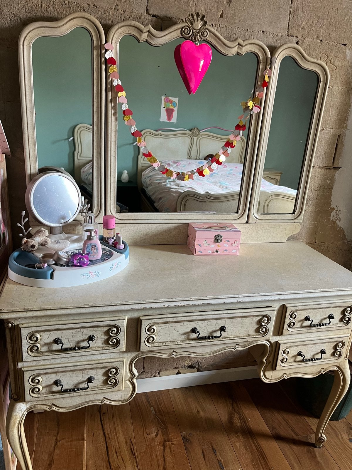Complete Franse Brocante Slaapkamer Set, Ophalen