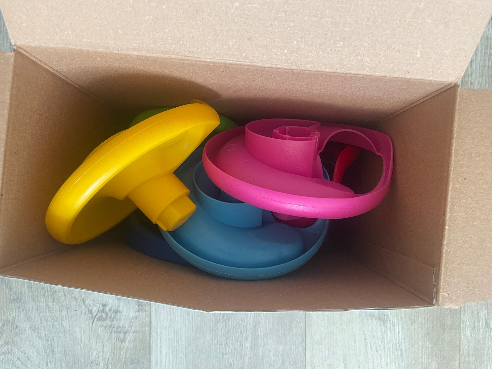 Quercetti Spiral Tower - Kleurrijke Ballenbaan voor Baby's, Ophalen of Verzenden, Zo goed als nieuw, Overige typen
