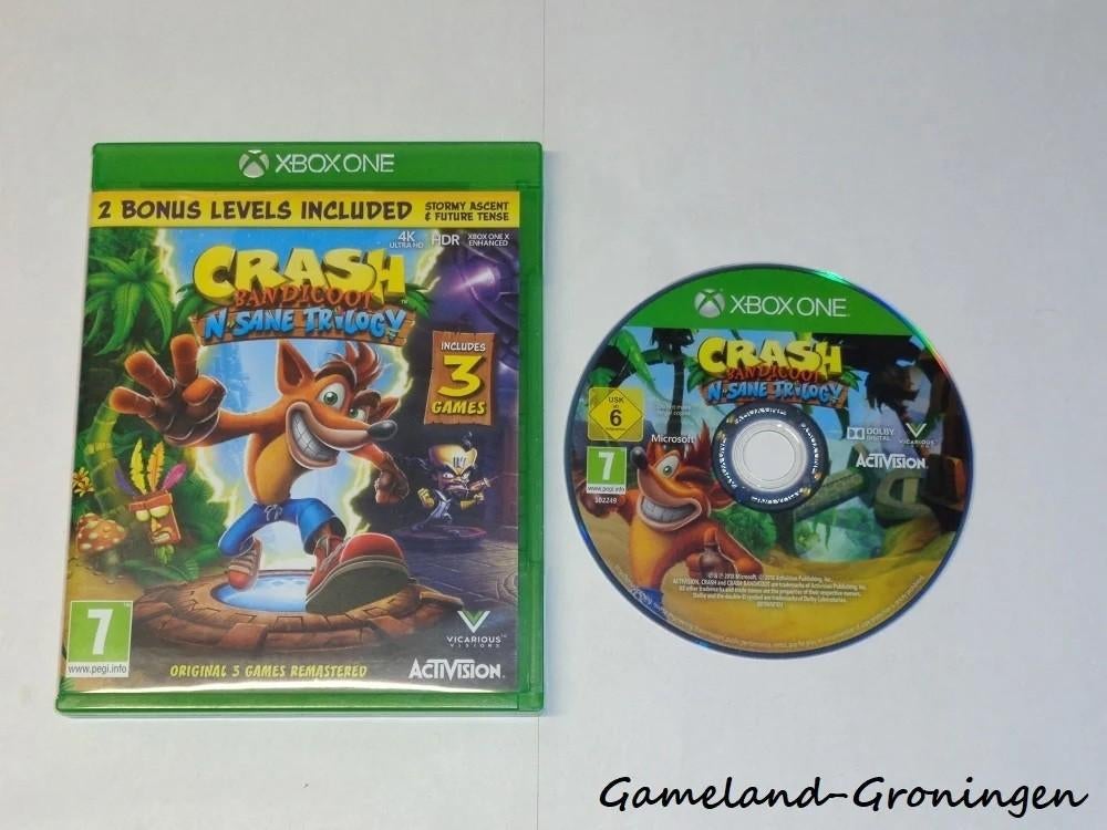 Crash Bandicoot N. Sane Trilogy (Xbox One), Avontuur en Actie, Gebruikt, -, -