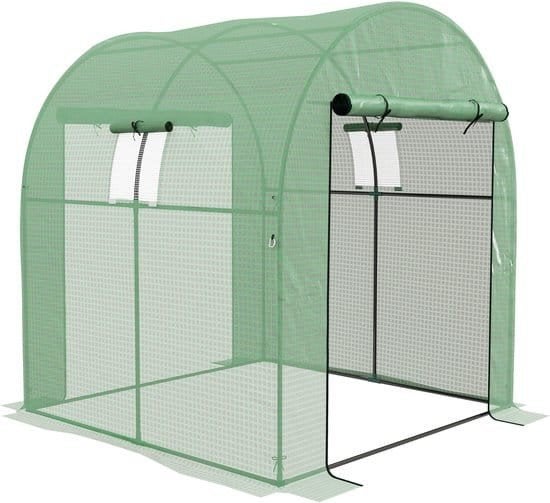 Compacte Tunnelkas voor Tuin - Ideaal voor Groenten en Bloem, Tuin en Terras, Kassen, Nieuw, Kweekkas, Staal, Folie, Ophalen of Verzenden