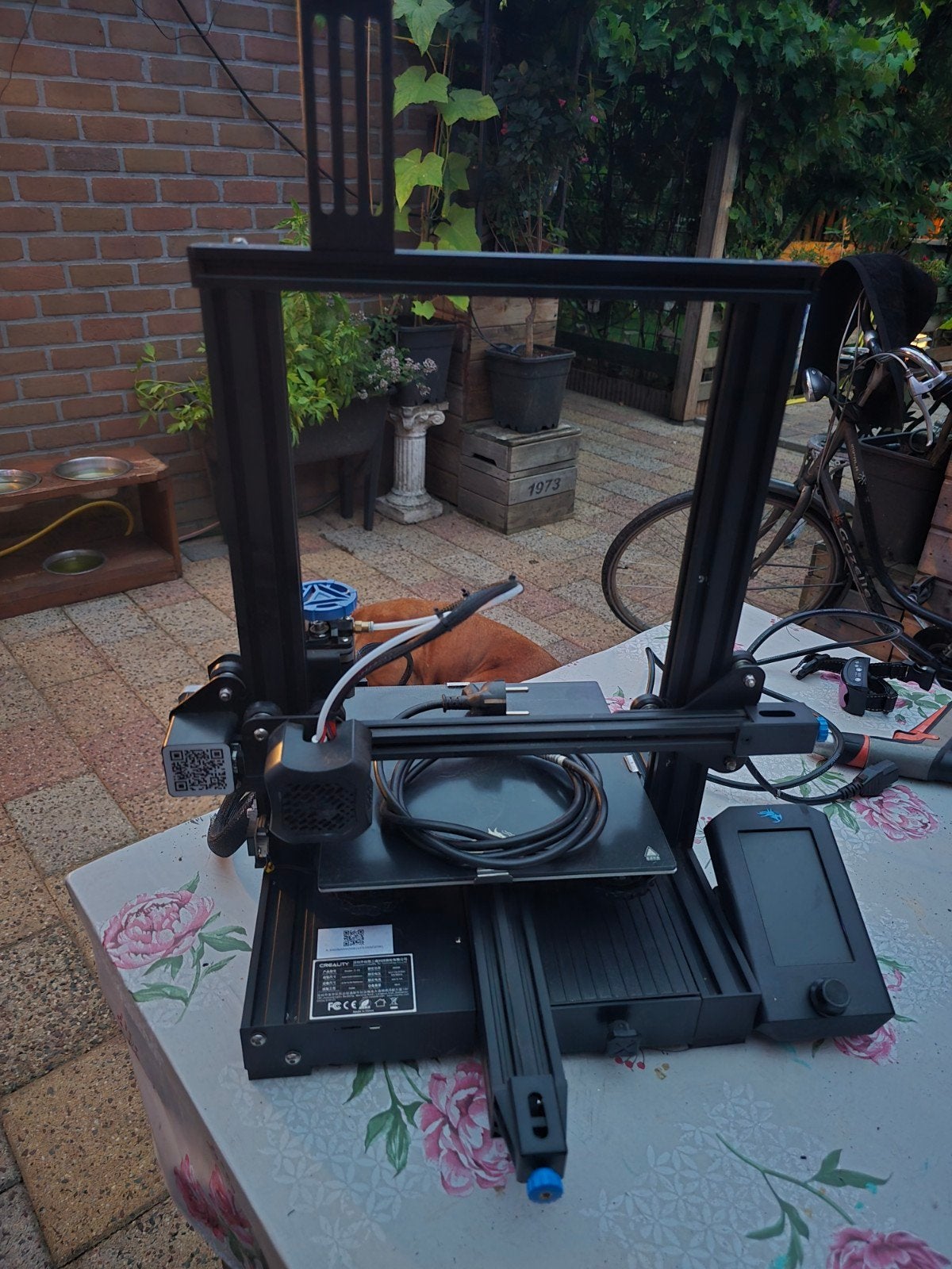 Twee Creality Ender 3 v2 3D-printers, Ophalen, Gebruikt, Creality Ender 3 V2, Filament