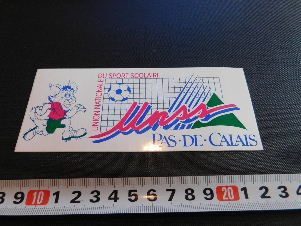 sticker Union nationale Du sport scolaire Pas De Calais, Ophalen, Zo goed als nieuw