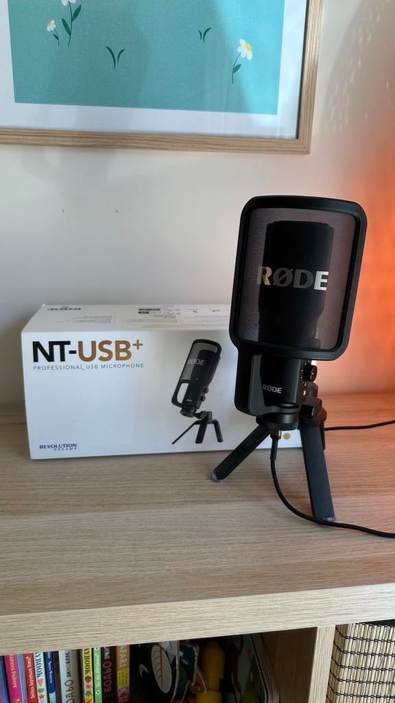 RØDE NT-USB+ Microphone, Muziek en Instrumenten, Microfoons, Zo goed als nieuw, Studiomicrofoon, Ophalen