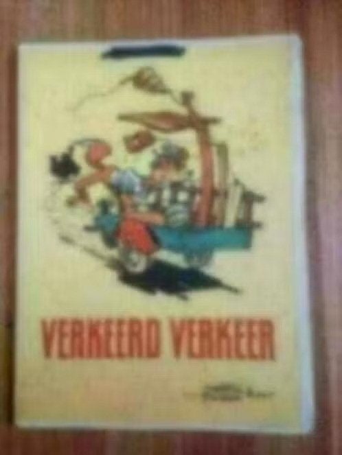 Verkeerd verkeer. Marten toonder.Rijkspostspaarbank, Eén stripboek, Ophalen of Verzenden, Gelezen, Marten Toonder