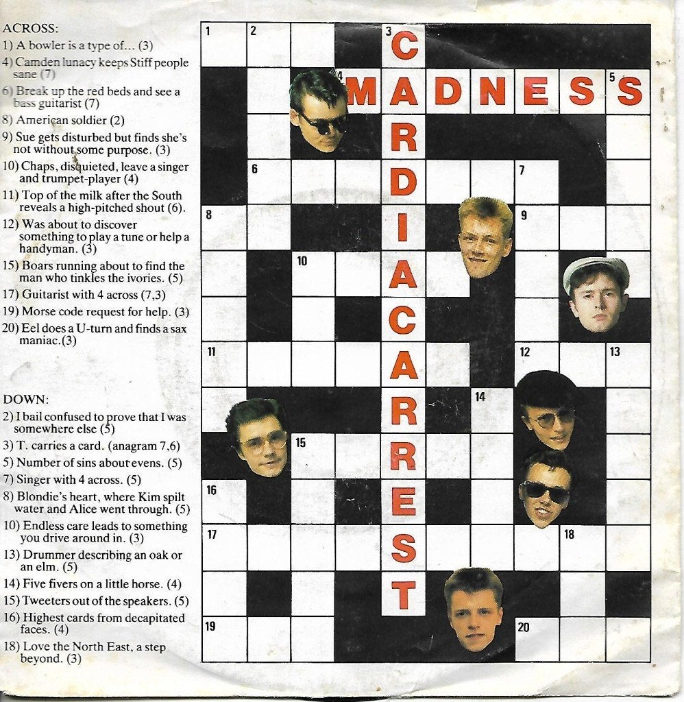 Madness - Cardiacarrest, Ophalen of Verzenden, Gebruikt, 7 inch, Pop