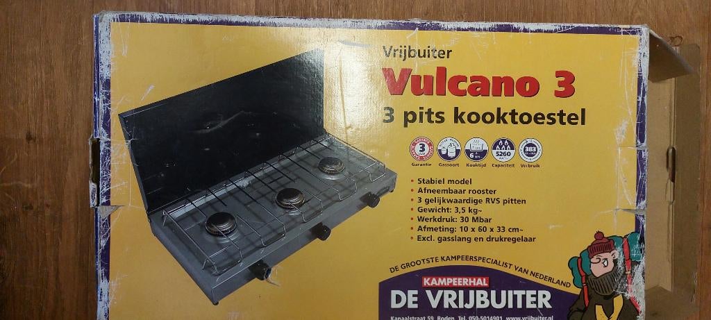 kooktoestel, Caravans en Kamperen, Ophalen, Gebruikt