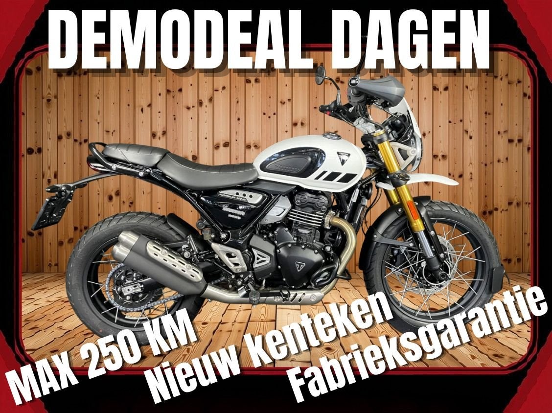 Triumph SCRAMBLER 400 XC (bj 2026), Nieuw, Bedrijf, 398 cc, Toermotor