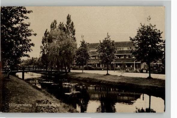 Hillegersberg Breitnersingel SPARO kaart st 1944, Ophalen of Verzenden, 1940 tot 1960, Gelopen, Zuid-Holland