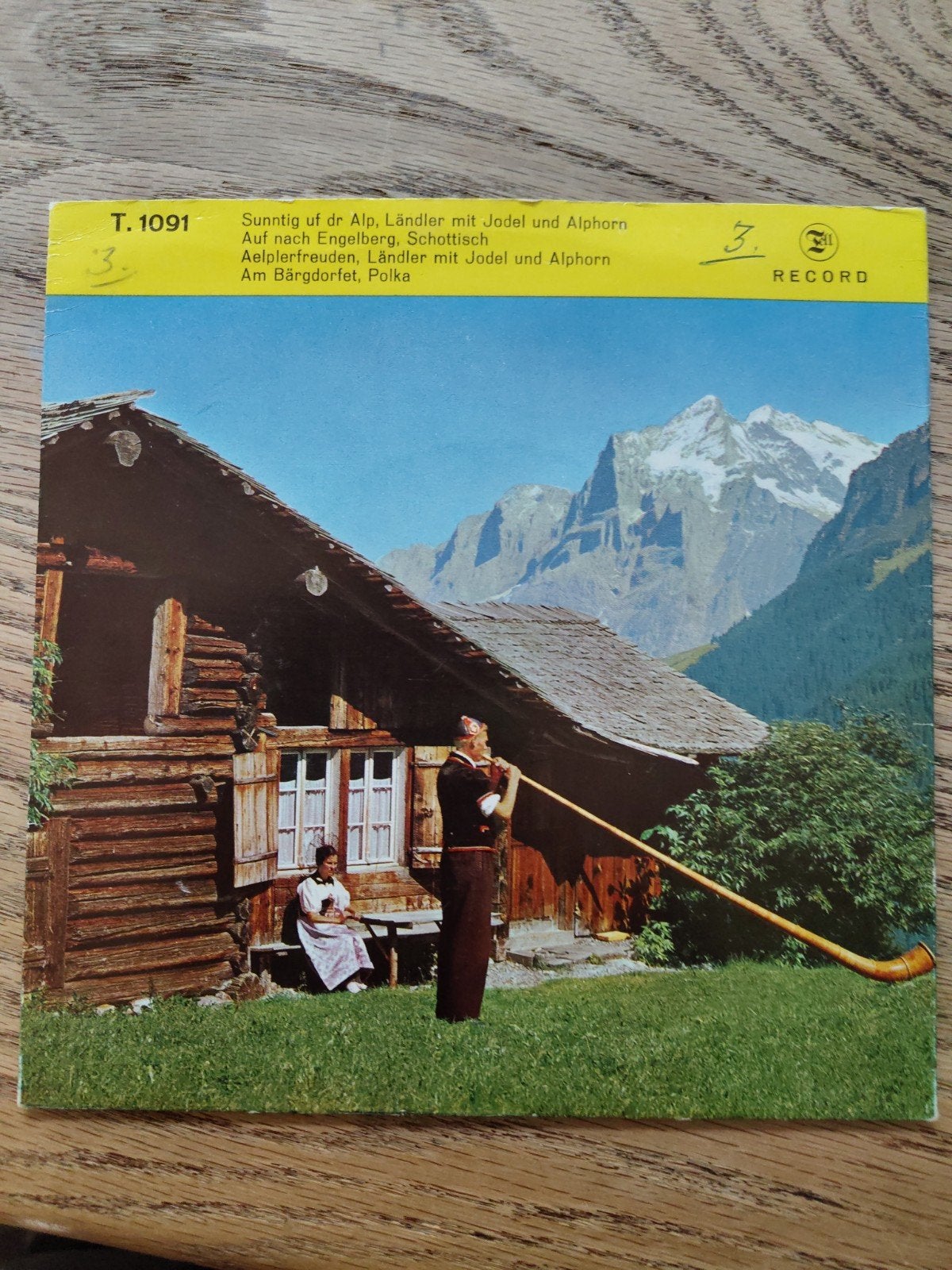 Kapelle Walter Balmer Wilderswil - Zwitserse Volksmuziek LP, Ophalen of Verzenden, Gebruikt