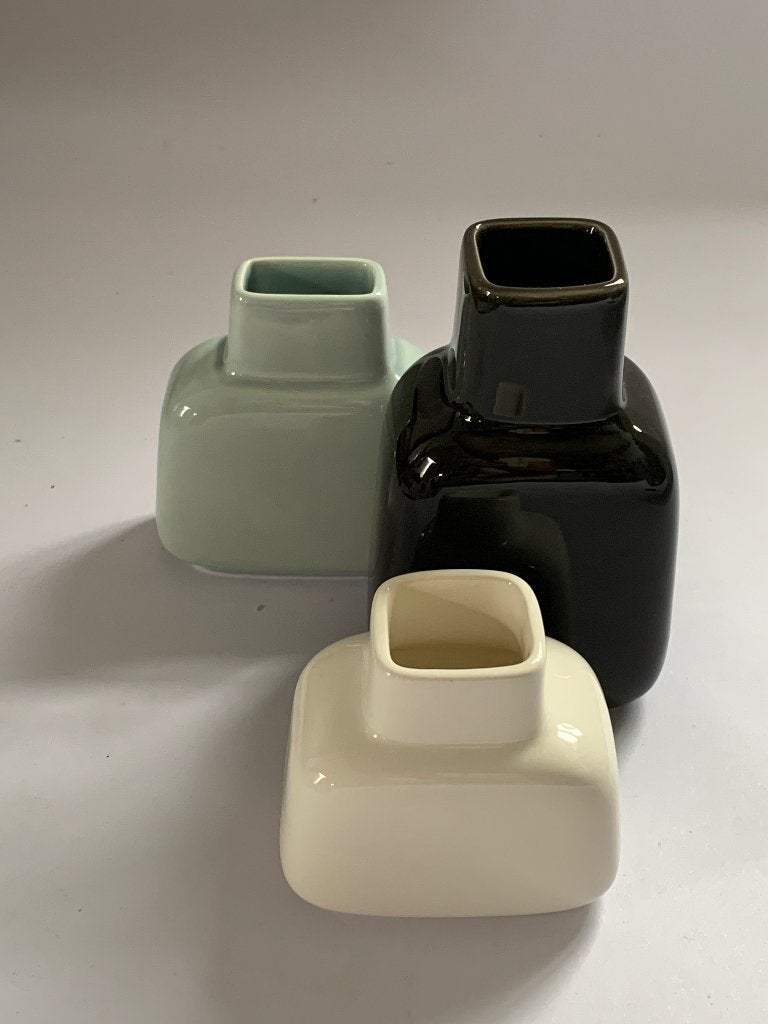 Gien Aardewerk vaasje Nuages, Ophalen of Verzenden, Nieuw, Meerkleurig, Overige materialen