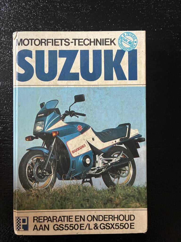 Werkplaatshandboek Suzuki GS550E/L & GSX550E (Peters NR.46), Ophalen of Verzenden, Suzuki