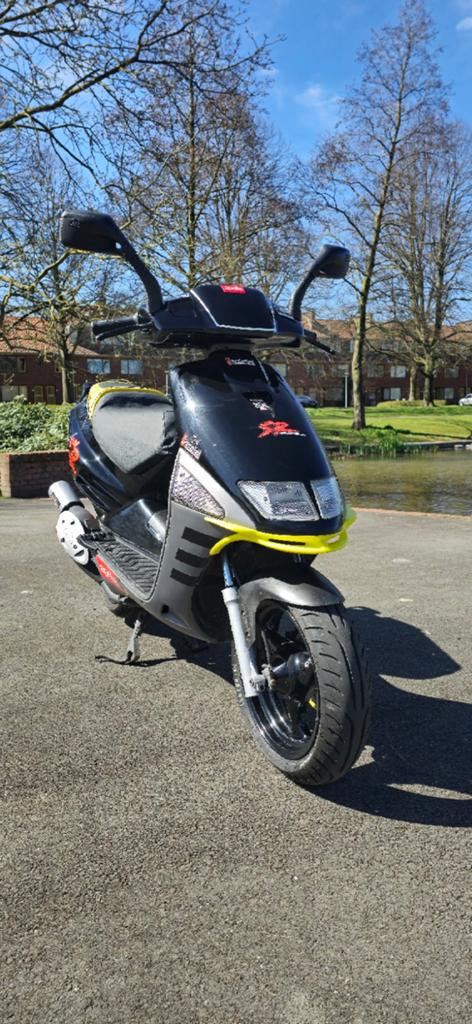 Aprilia SR Chesterfield AC - Custom Paint - 1995, Ophalen of Verzenden, Gebruikt, Benzine, SR 50