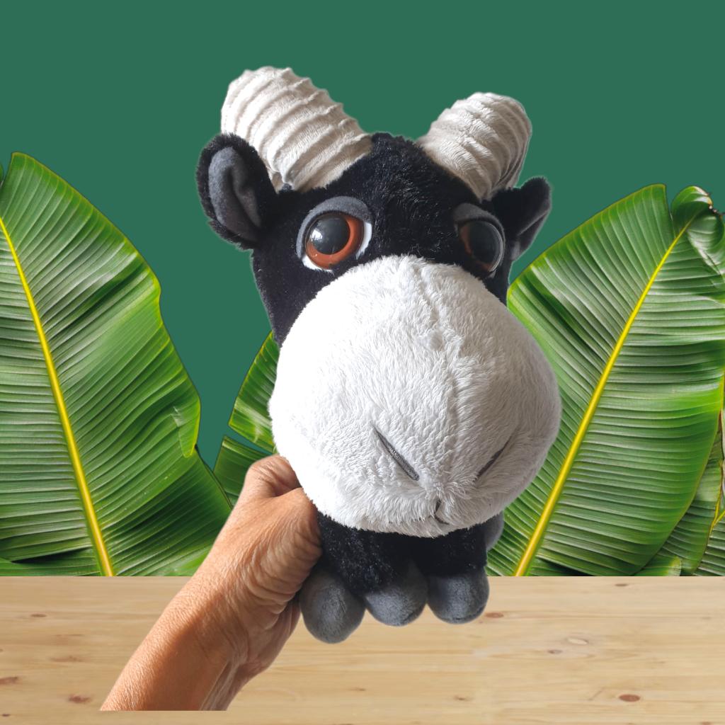 Big Headz ram knuffel 25 cm 0904, Big Headz, Overige merken, -, -