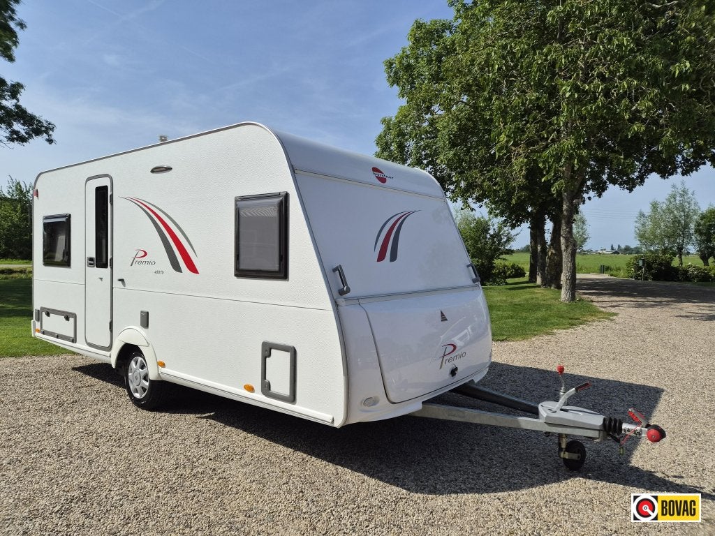 Bürstner Premio 450 TS, Caravans en Kamperen, Caravans, Rondzit, 750 - 1000 kg, Schokbreker, Bürstner