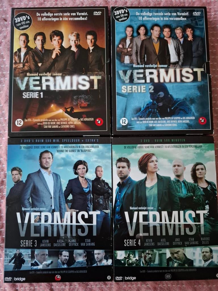 Vermist 1 - 4, Alle leeftijden, Ophalen of Verzenden, Zo goed als nieuw