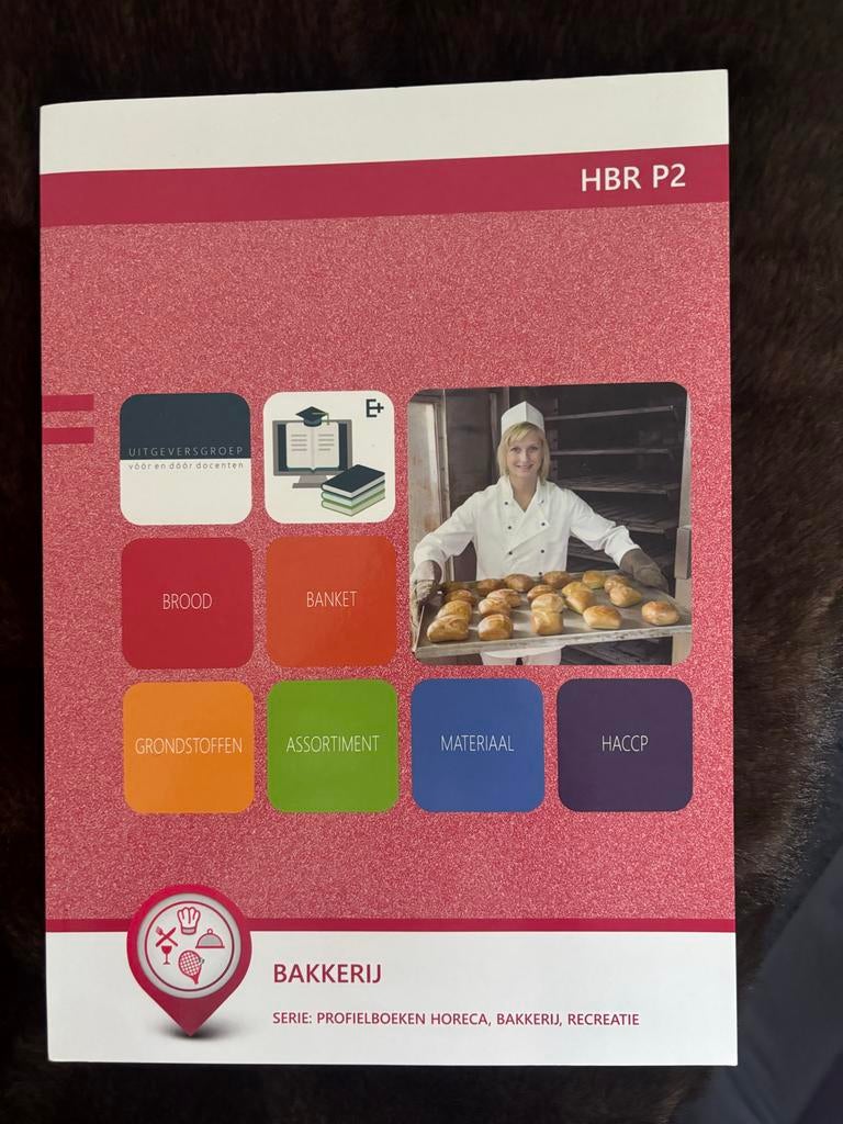 HBR P2 Bakkerij - Profielboeken Horeca, Ophalen of Verzenden, Zo goed als nieuw, MBO