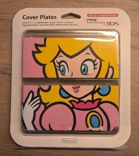 New Nintendo 3DS - Cover plate - Peach, 1 speler, Ophalen, Zo goed als nieuw, Vanaf 3 jaar