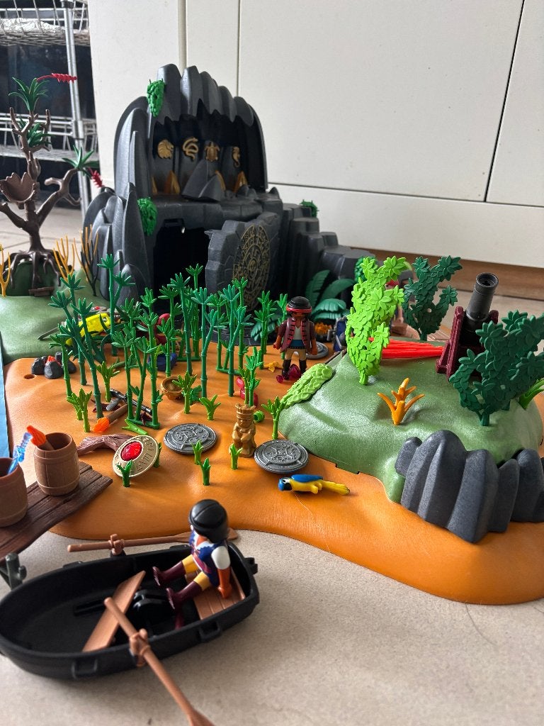 Playmobil 5134 Piraten Schateiland, Gebruikt, Losse onderdelen, Overige typen, Ophalen of Verzenden