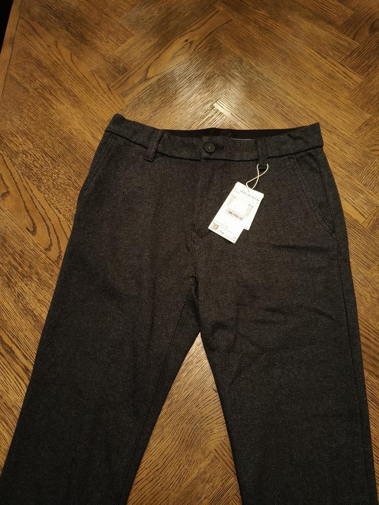 Nieuwe C&A Chino Broek Heren Maat M (W30/L32) Donkergrijs, Kleding | Heren, Broeken en Pantalons, Nieuw, Maat 48/50 (M), Grijs