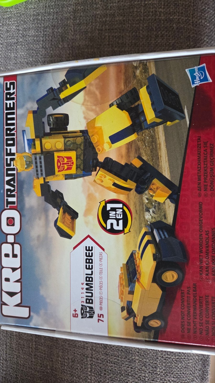 KRE-O Transformers Bumblebee 2-in-1 Bouwset, Ophalen of Verzenden, Nieuw, Overige merken