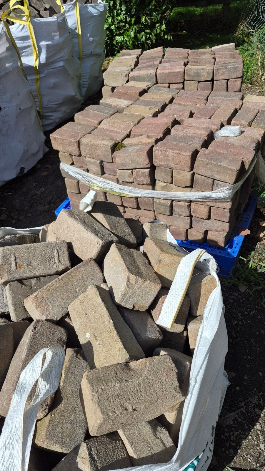 ✅️🧱OUD GEBAKKEN KEIFORMAAT KLINKERS.  TIENDUIMERS, Tuin en Terras, Ophalen of Verzenden, Gebruikt, Keramiek, Klinkers