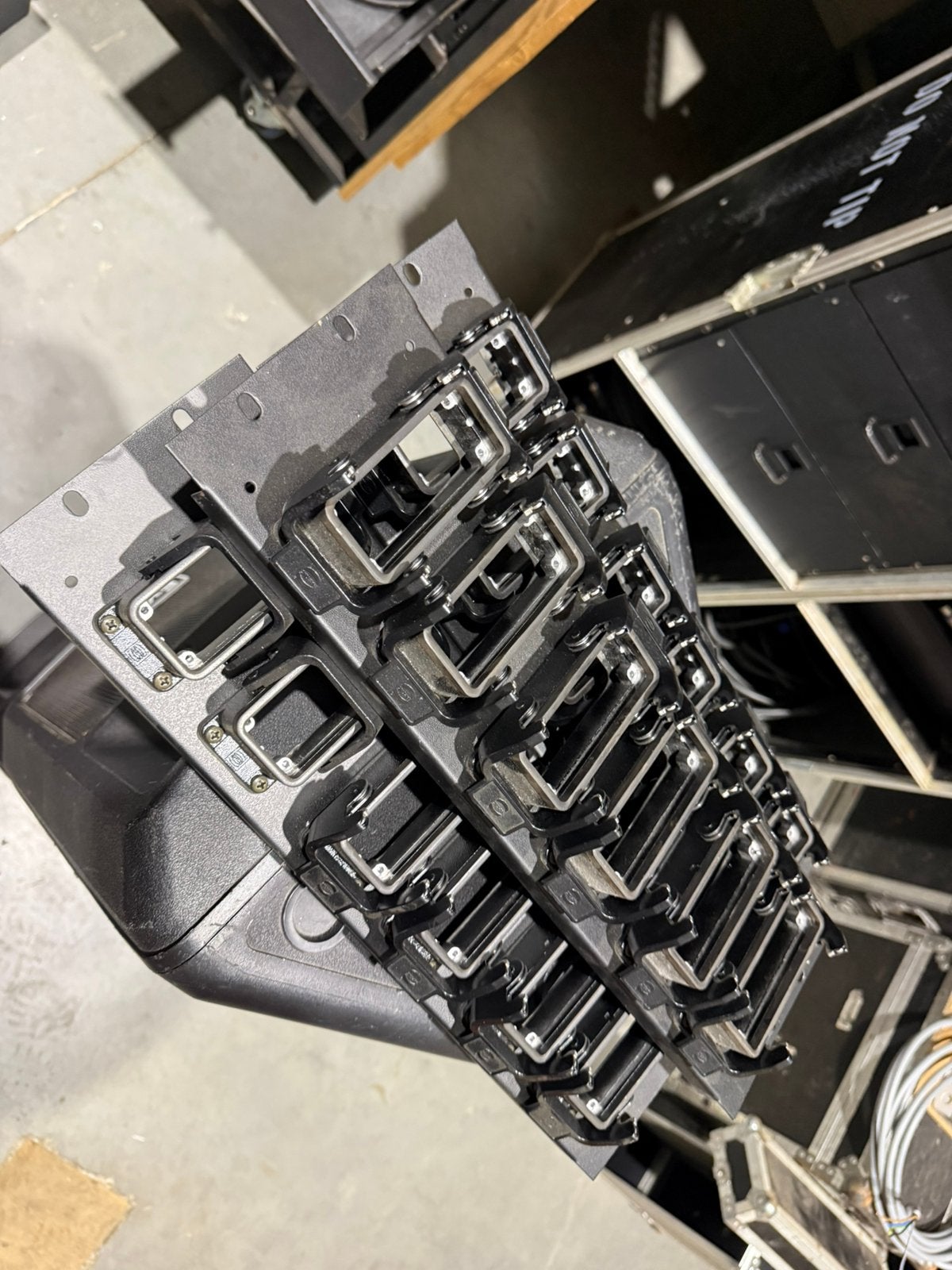 19 inch platen met elk 6x harting han16 doorvoer, Ophalen of Verzenden, Nieuw
