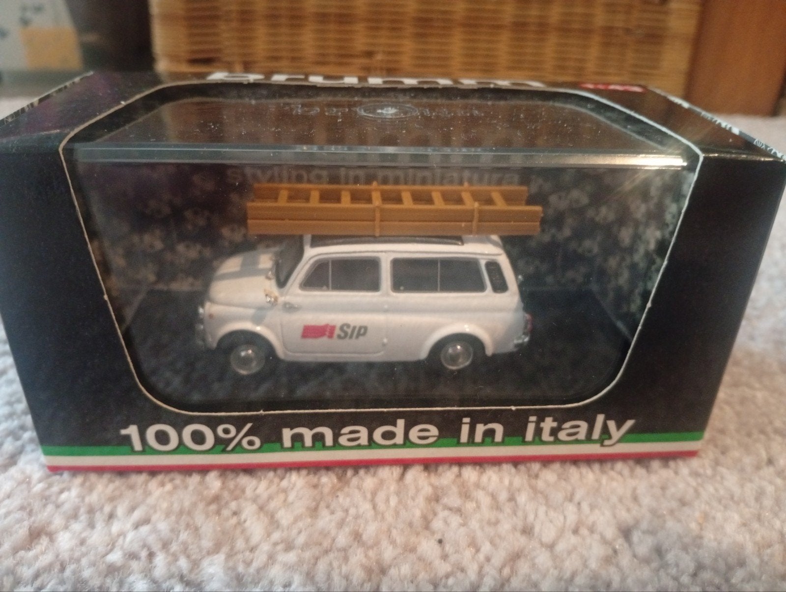 Brumm Autobianchi 500 1972 1:43, Ophalen of Verzenden, Nieuw, Auto, Overige merken