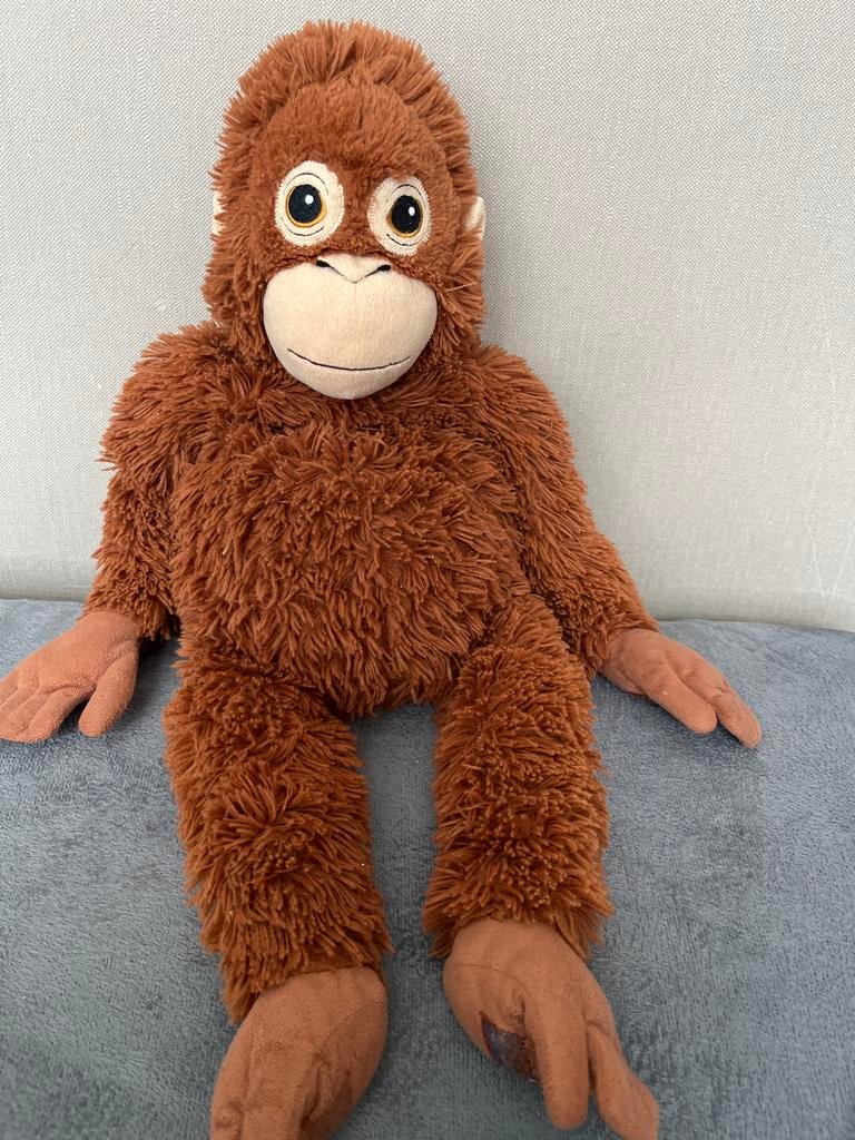 Viral knuffelaap ikea punch bieden!!!, Kinderen en Baby's, Speelgoed | Knuffels en Pluche, Ophalen, Gebruikt, Overige typen