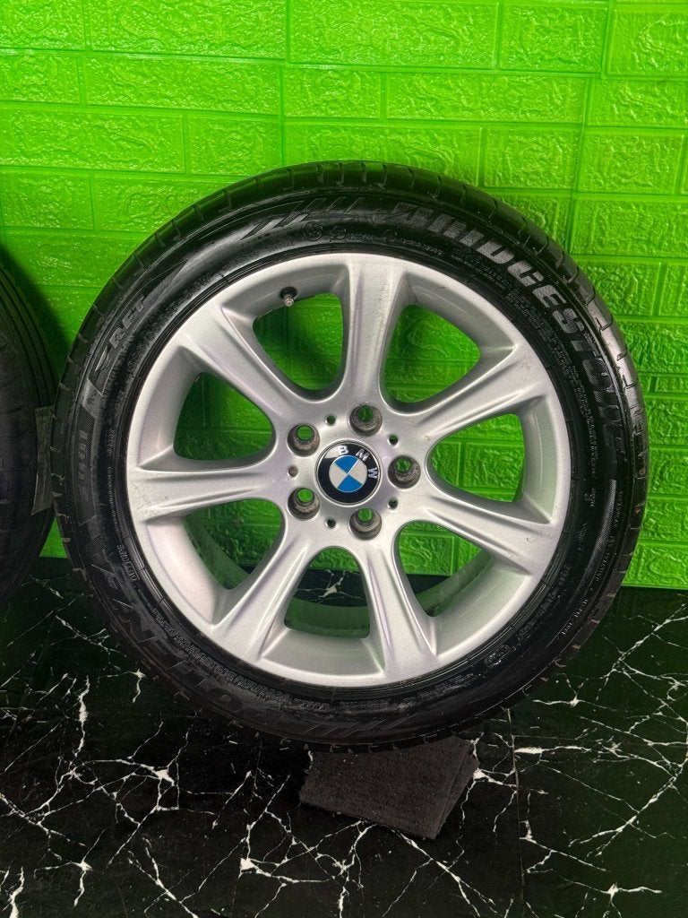 Originele BMW 3 4-Serie velgen 17" 5x120 Style 394 zomerset, Niet ingevuld, Gebruikt, Banden en Velgen, Niet ingevuld