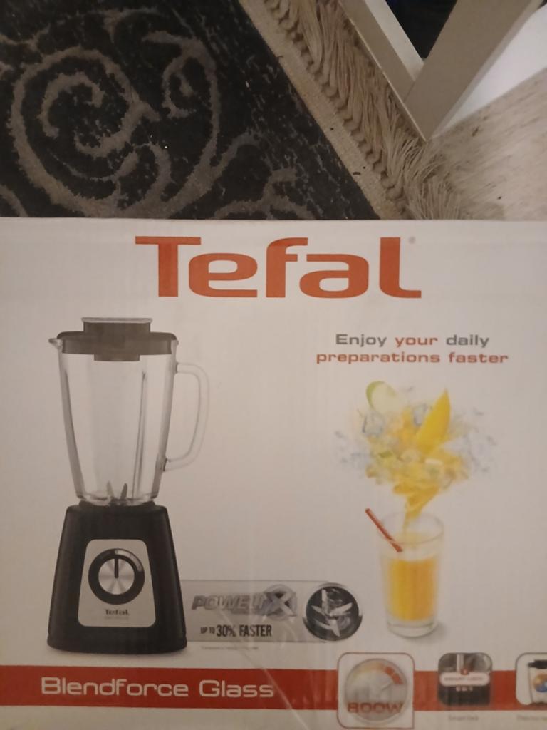 Tefal BlendForce Glass Blender - 800W Krachtige Mixer, Witgoed en Apparatuur, Blenders, Ophalen of Verzenden, Gebruikt, Blender
