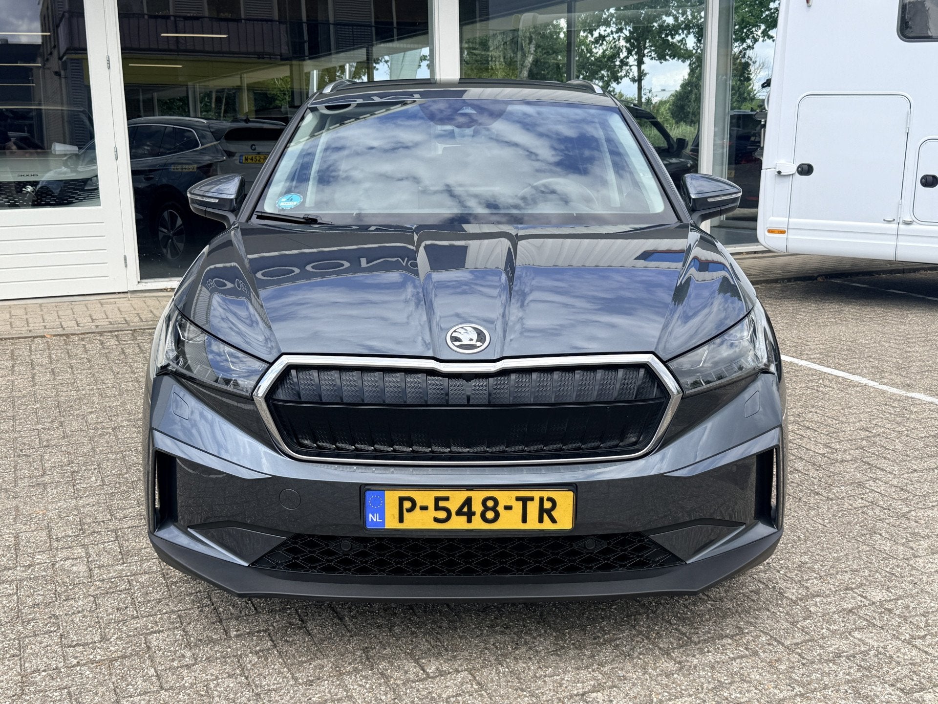 Skoda Enyaq iV 60 | LED | SOH 92% | Stoel- en stoelverwarmin, Automaat, 390 km, Achterwielaandrijving, Gebruikt