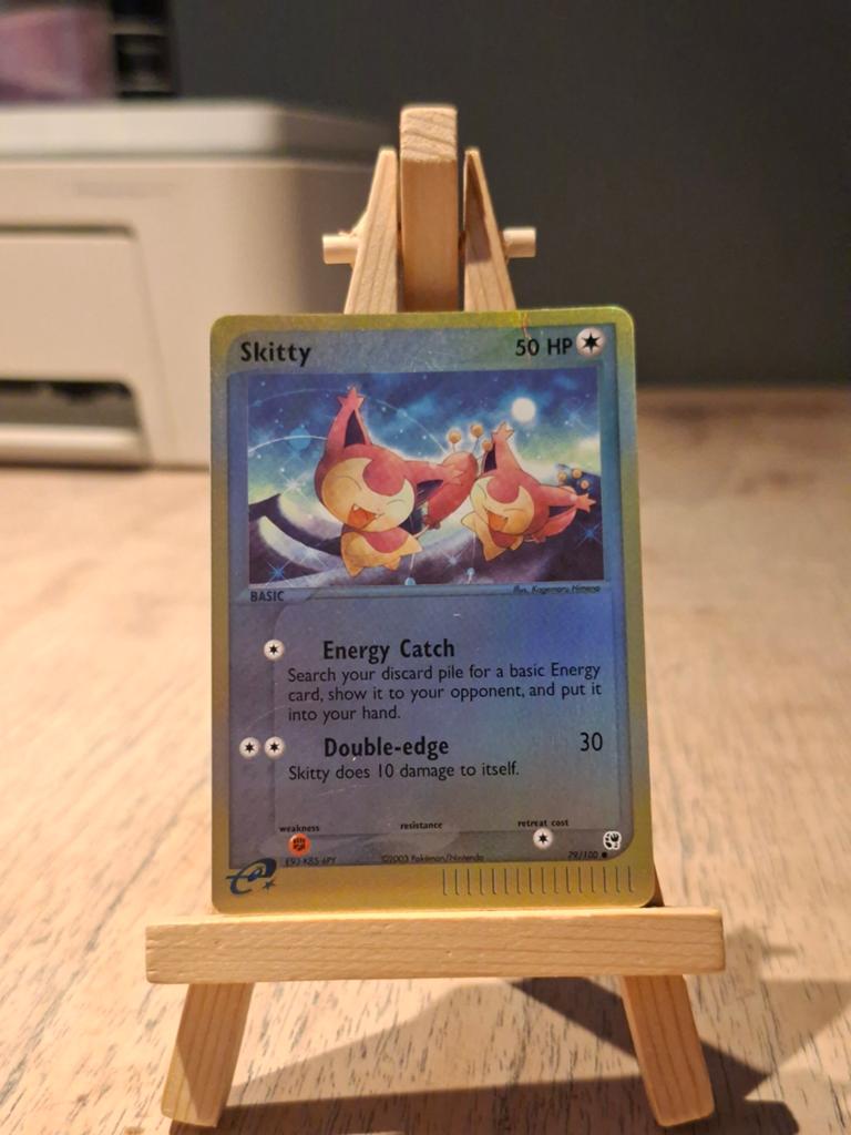 Skitty 79 (reverse), Hobby en Vrije tijd, Verzamelkaartspellen | Pokémon, Ophalen of Verzenden