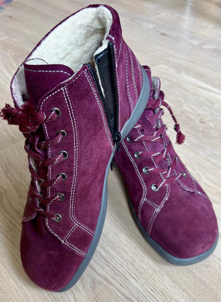 Helvesko Tallinn suède boots warme wolvoering, Overige kleuren, Helvesko, Lage of Enkellaarzen, Ophalen of Verzenden