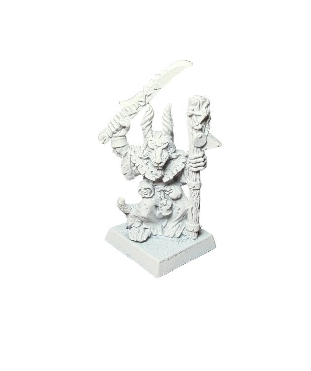 Warhammer Fantasy Skaven Plague Monk Champion, ., Warhammer, Ophalen of Verzenden, Zo goed als nieuw