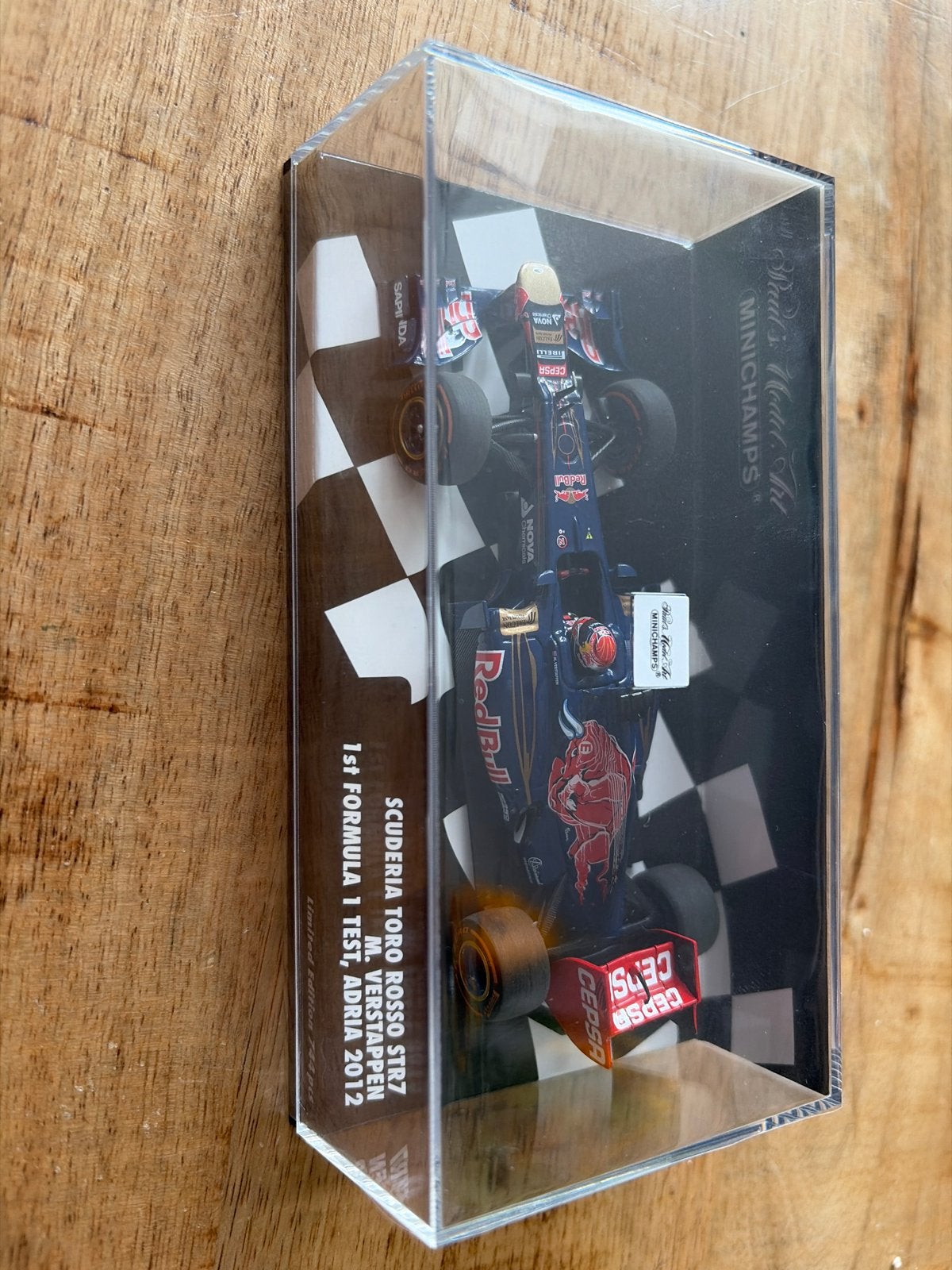 Toro Rosso STR7 M. Verstappen F1 Test Adria 2014 (2012), Overige merken, Auto, 1:32 tot 1:50, Ophalen of Verzenden