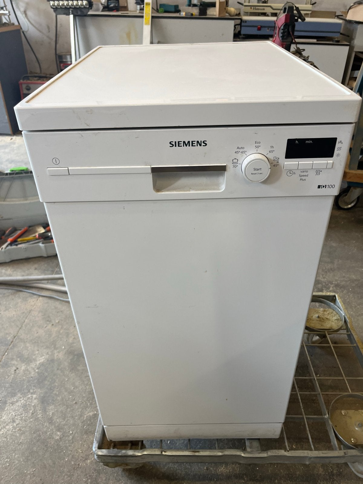 Siemens Vrijstaande Vaatwasser - Gebruikt, Witgoed en Apparatuur, Vaatwasmachines, Ophalen, Gebruikt, Minder dan 85 cm, Eco programma