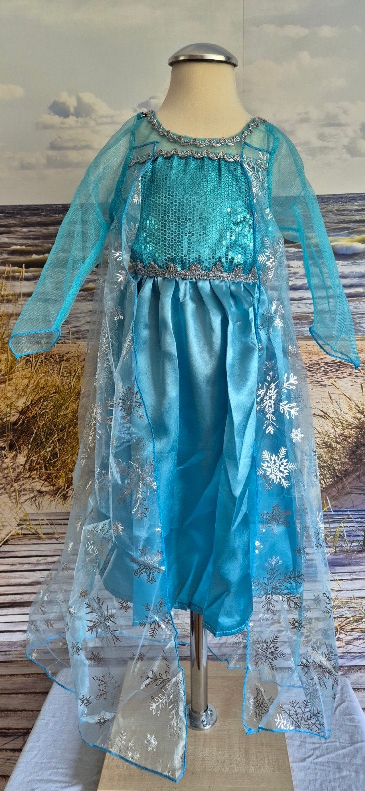 Nieuw Elsa Frozen Prinsessen Jurkje maat 92-98, Ophalen of Verzenden, Nieuw, 104 of kleiner, Meisje