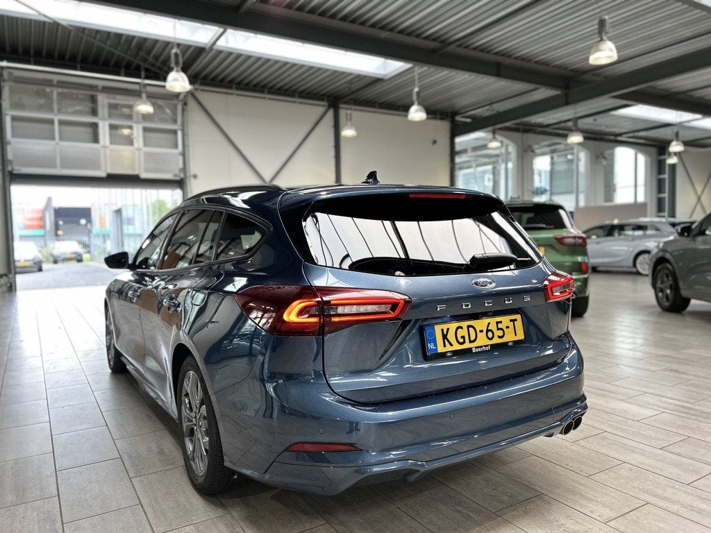 Ford FOCUS Wagon EcoBoost Hybrid 155pk ST-Line | AUTOMAAT |, Auto's, Ford, 12 maanden, Stof, Gebruikt, Blauw