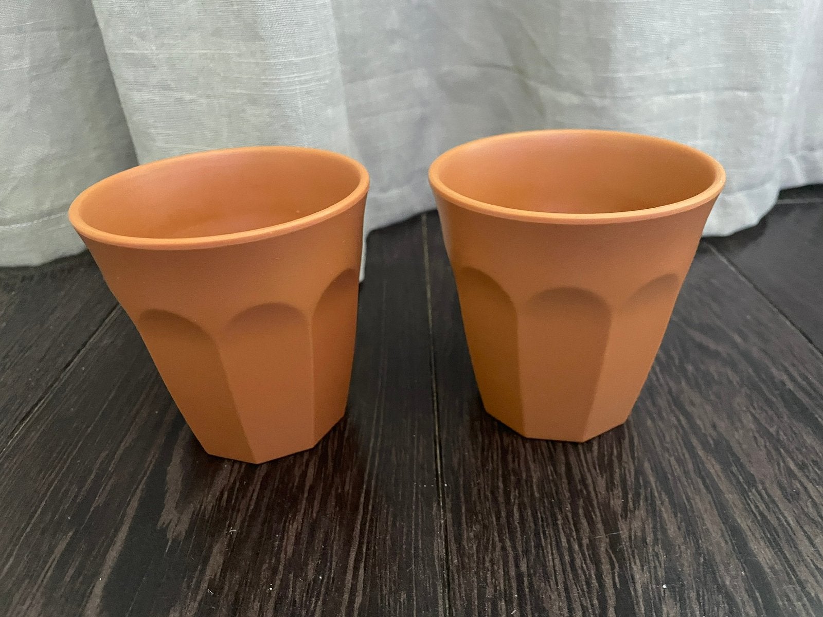 2 melamine bekers HEMA, Ophalen of Verzenden, Gebruikt
