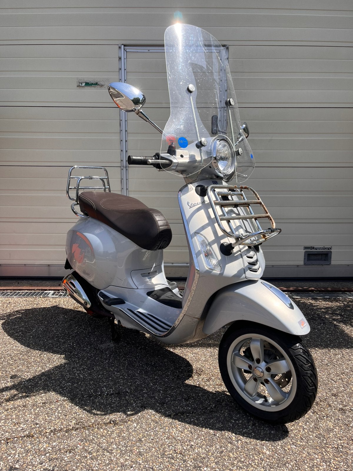 Vespa Primavera Touring snor 25km 4takt 2015 Roest, Gebruikt, Overige modellen, Ophalen of Verzenden, Benzine