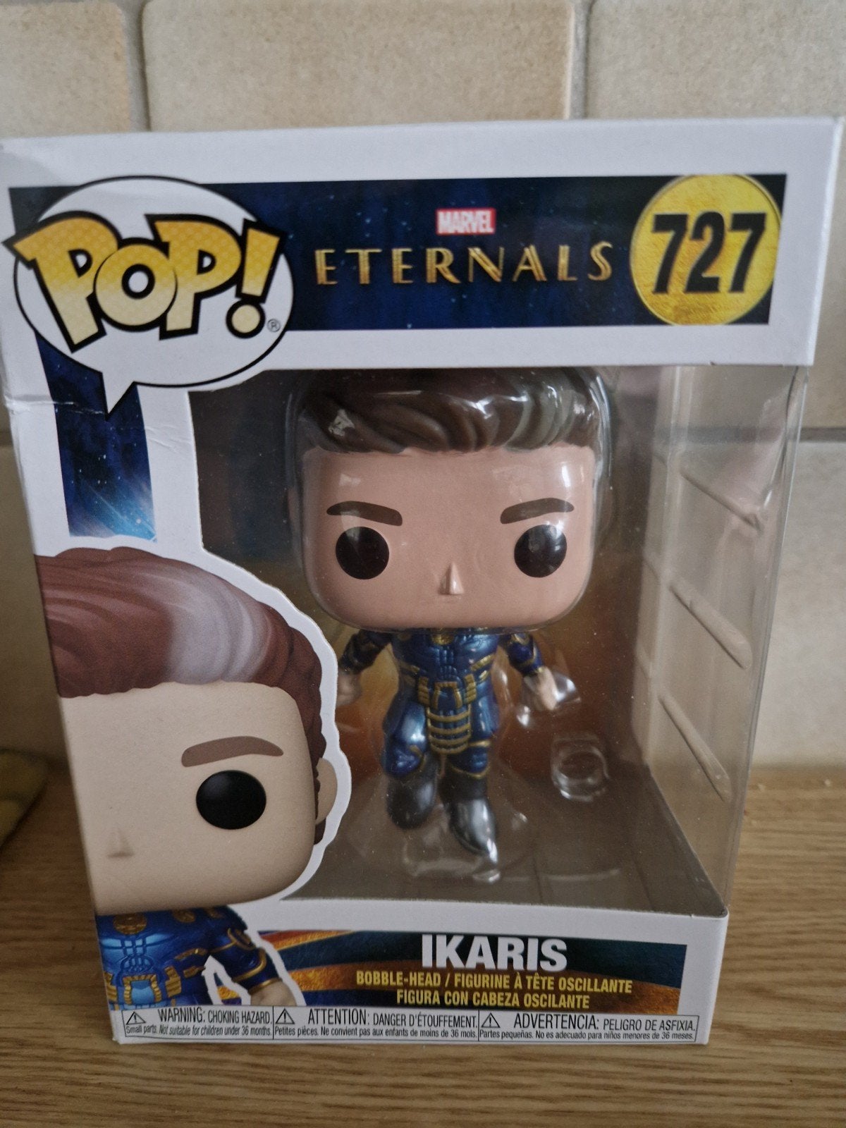 funko pop Ikaris nr 727 eternals, Ophalen of Verzenden, Zo goed als nieuw