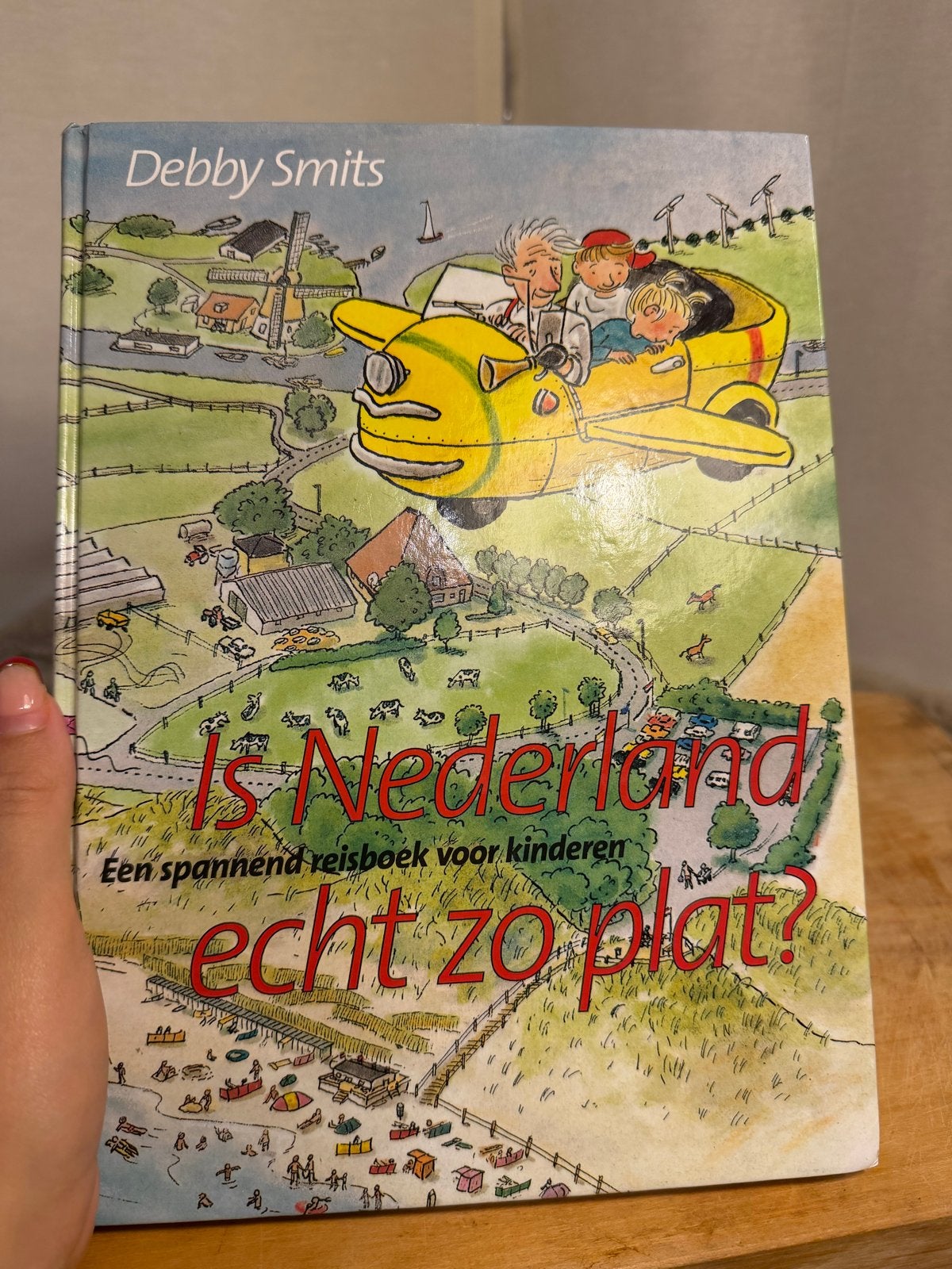 Is Nederland echt zo plat? - Spannend reisboek voor kinderen, Ophalen of Verzenden, Zo goed als nieuw, Non-fictie