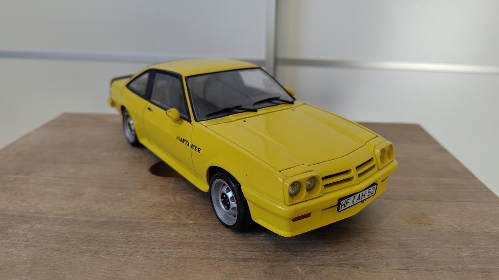 Opel Manta B GTE - Revell - 1:18, Ophalen of Verzenden, Gebruikt, Auto, Revell