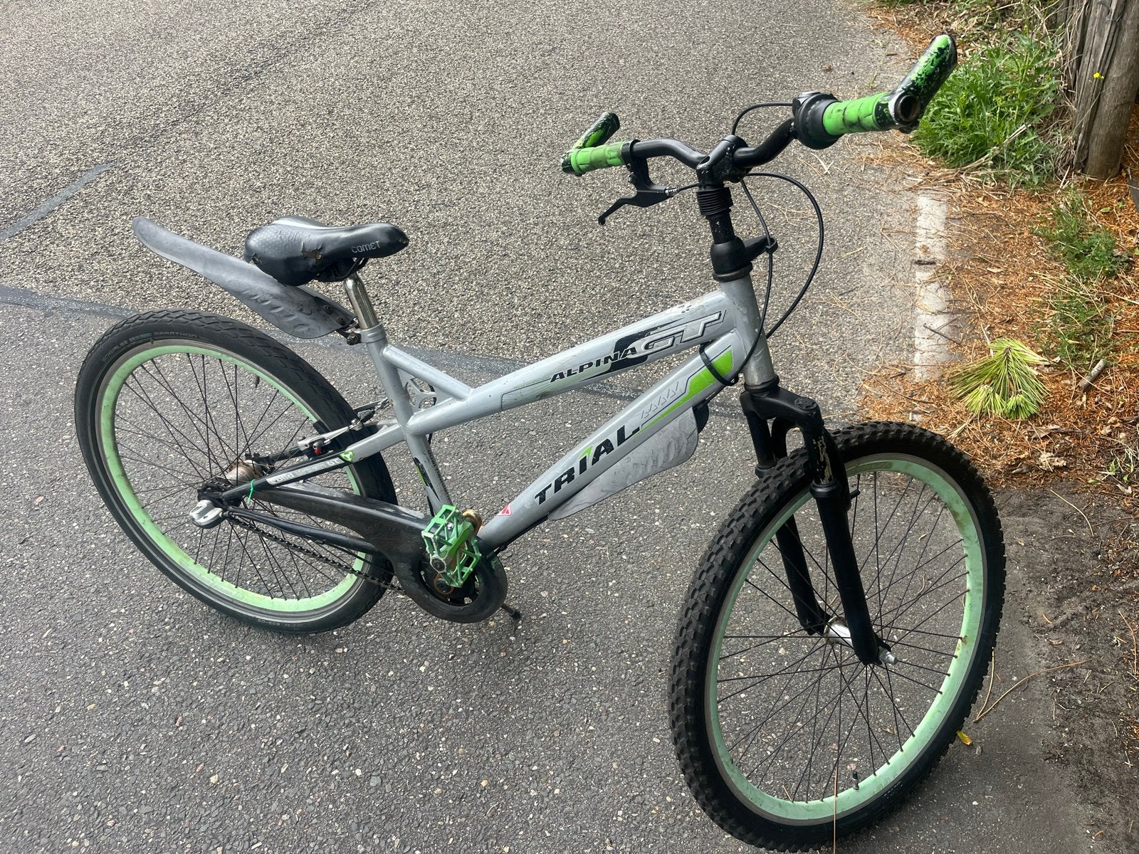 Alpina Trial kinderfiets 8-10 jaar, 3 versnellingen, Terugtraprem, Gebruikt, Versnellingen, Ophalen